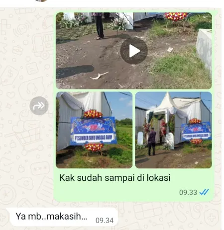Pengiriman Karangan Bunga Rembul Bojong