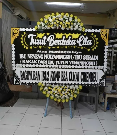 Papan Bunga Duka Rembul Bojong